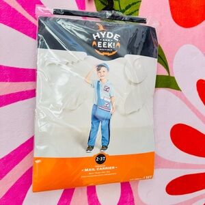 Hyde and Eek! Boutique Mail Carrier Costume for Kids - Blue and White